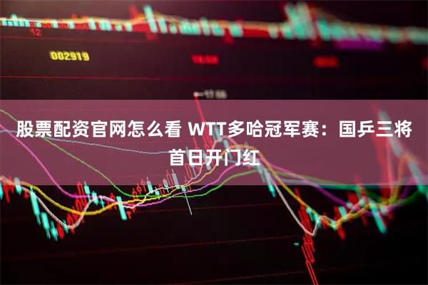 股票配资官网怎么看 WTT多哈冠军赛：国乒三将首日开门红